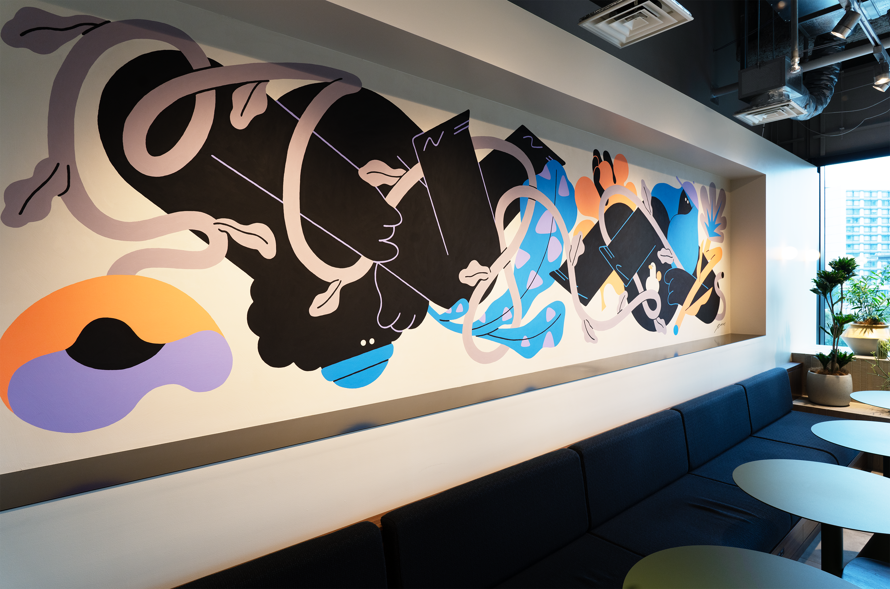 wework Akasaka / Lounge space